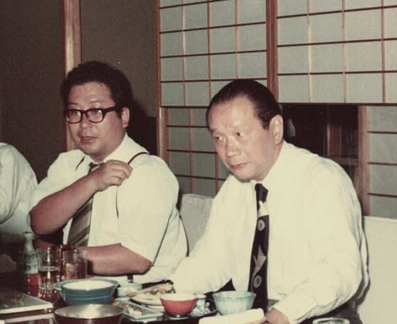 岡本太郎先生と小松左京（岡山交通博1972）3